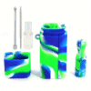 Cellular glass silicone pipe pipe filter mouthpiece tobacco mouthpiece pipe square pipe case