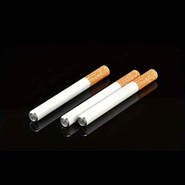 New type of cigarette in the shape of a long pipe. Length: 55mm / 78mm. Made of aluminum alloy.