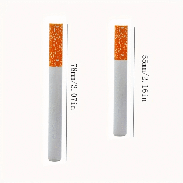 New type of cigarette in the shape of a long pipe. Length: 55mm / 78mm. Made of aluminum alloy.
