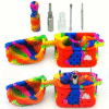 Multifunctional silicone pipe set - Titanium nail pipe - Combined pipe - Various usage methods - Pipe box pipe