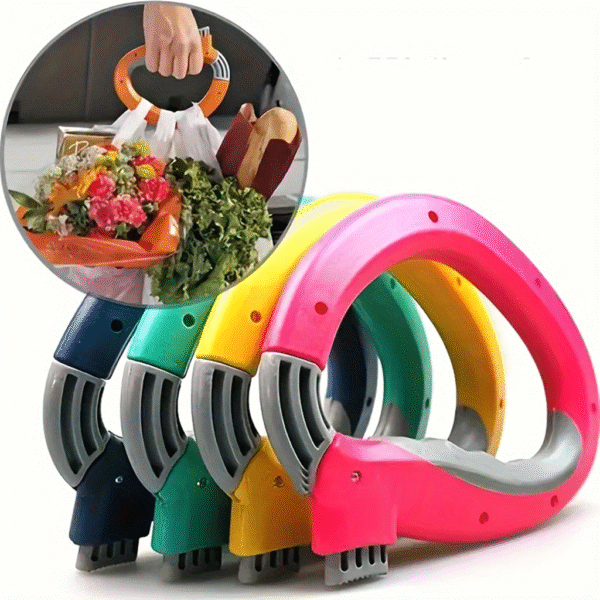 Grocery Bag Carrier Handle Grip, Ergonomic Design, Multi-colour available, Comfortable Shopping Assistant